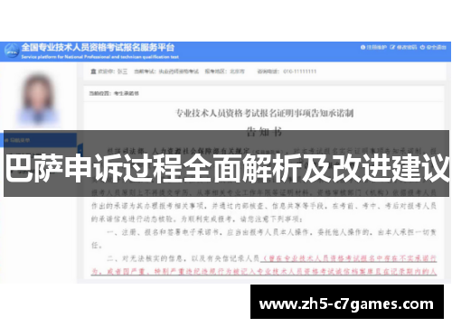 巴萨申诉过程全面解析及改进建议