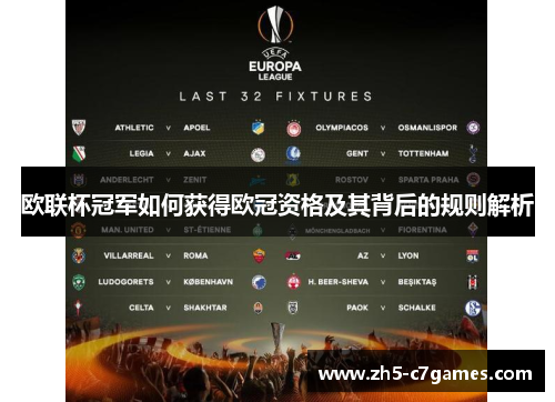 欧联杯冠军如何获得欧冠资格及其背后的规则解析 欧联杯冠军如何获得欧冠资格及其背后的规则解析