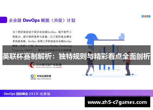 英联杯赛制解析：独特规则与精彩看点全面剖析